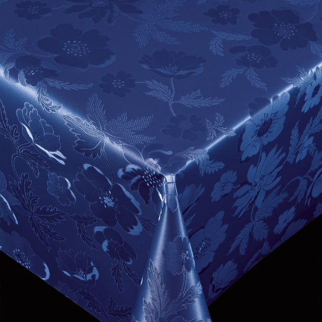 Diamond Blue - pvc-fri vaxduk med vackert präglat mönster