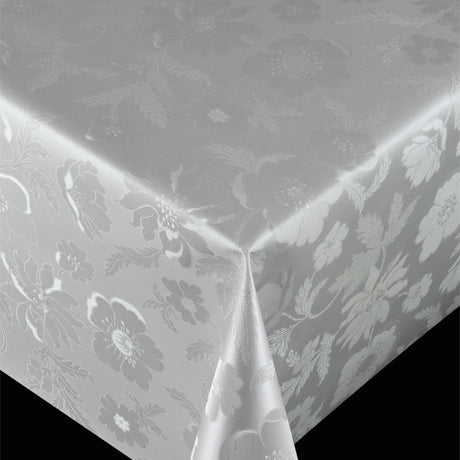 Diamond Grey - pvc fri vaxduk med vackert präglat mönster