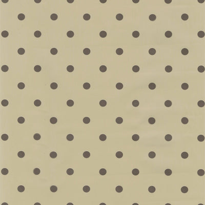Dot Beige, vaxduk med mörka prickar