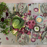 Linneduk Blossom Garden 145 x 220 cm – Jim Lyngvild, miljöbild