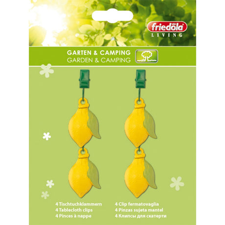 Duktyngder Citron – Set med 4 st.
