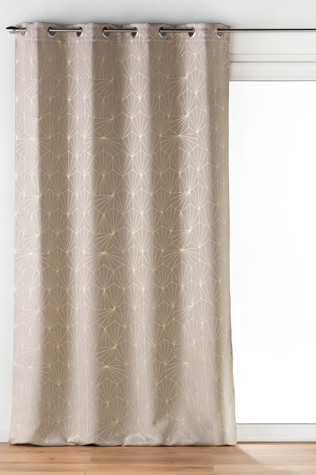 Eclat Taupe – Mörkläggningsgardin 140 x 260 cm