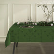 Engholm Noel damastvävd julduk, grön - 150 x 270 cm