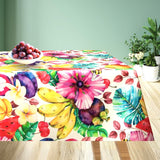 Estate ai Tropici – Textilvaxduk med frukter och blommor