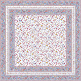 Fleurs Des Champs Multi - Rektangulär provenceduk 160 x 160 cm, motiv