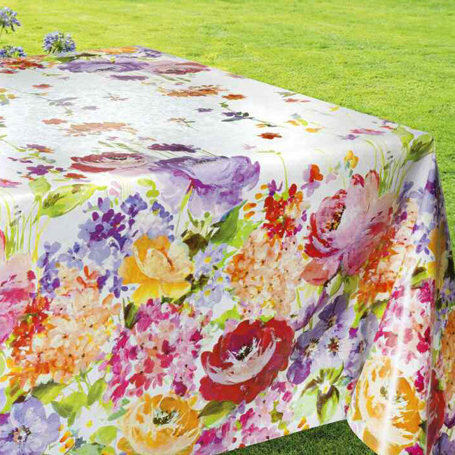 Giardino Fiorito, Blomsterträdgård – vaxduk med underbara blommor miljöbild