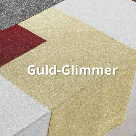 Bordslöpare Glimmer / Dinner for 2 - 35 x 140 cm - Guld