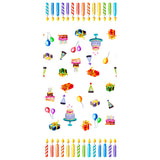 Happy Birthday - Kalasduken - Riktigt festlig textilvaxduk