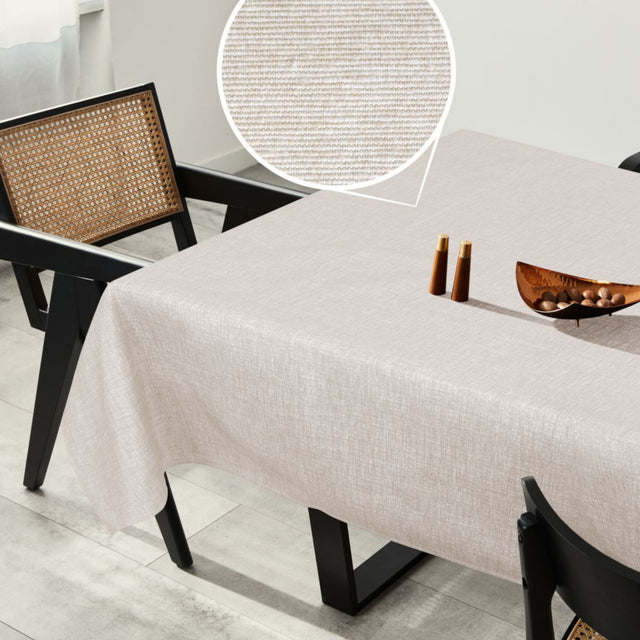 Jack Tovaglia Natur - Rektangulär duk 140 x 240 cm med fläckavvisande behandling
