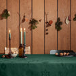 Rosendahl - Juna Julduk Natale, vacker damastduk i grönt - 150 cm x 320 cm