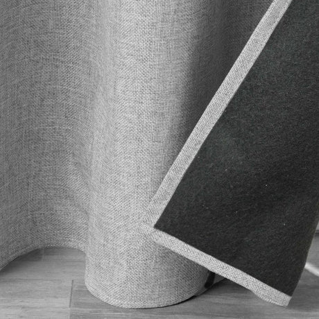 Jupiter Grå – Isolerande Gardin 140 x 260 cm, hörn