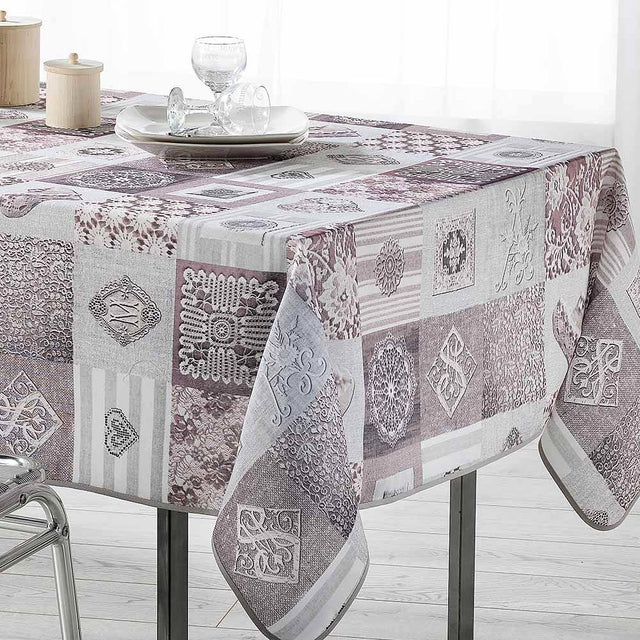 Coeur Dentelle Knipplade hjärtan - Julldu med fläckskydd, 150 x 240 cm, dukning