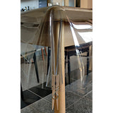 Kraftig genomskinlig duk – 1,0 mm tjock / ca. 140 cm bred