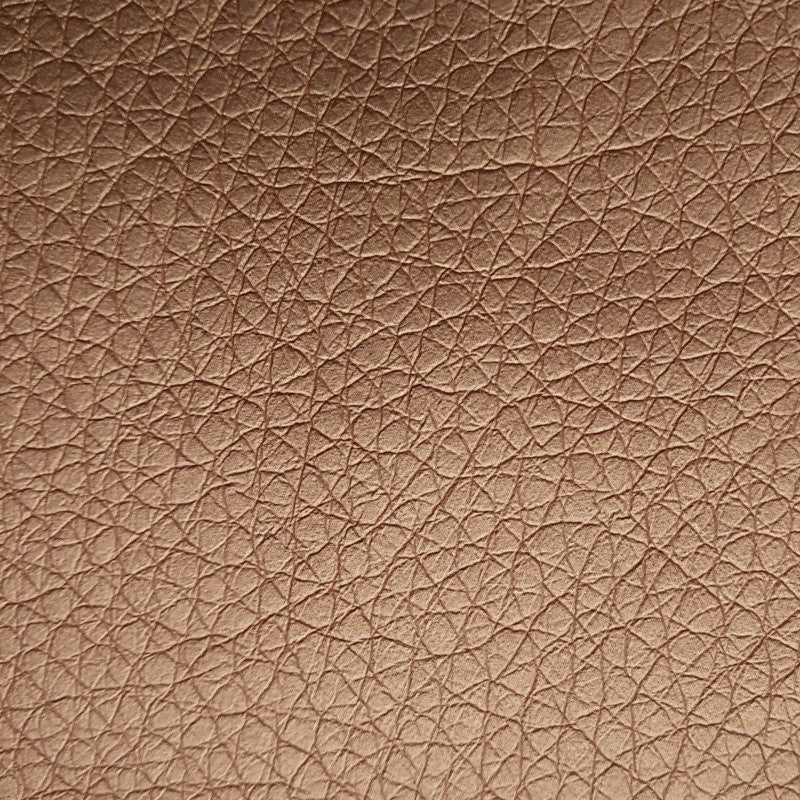 Konstläder - Ekokuir Brillant - Imiterat läder, 0,8 mm/140 cm - Guld/brun