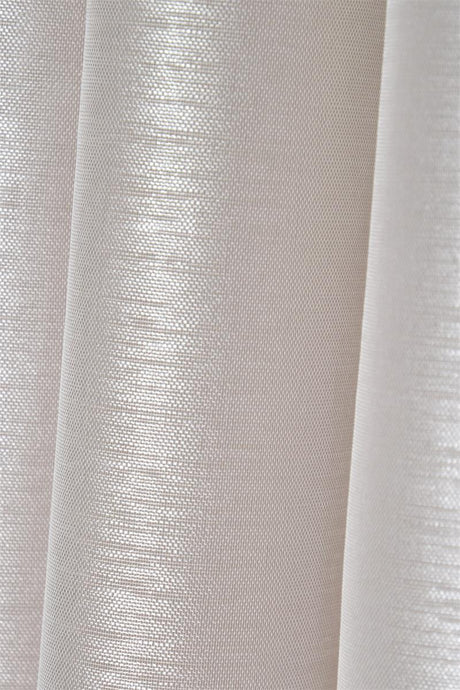 Linwood Off-white – Spetsgardin 140 x 260 cm, närbild
