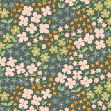 Butterflys Buffet Hunter - Lola vaxduk med fantastiska blommor