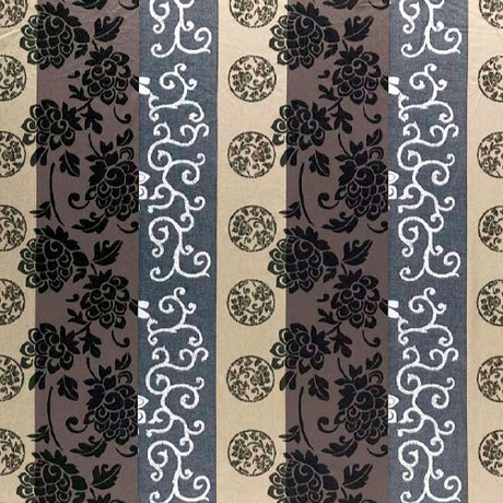 Flair Emotion Lotus - Vacker jacquardvävd textilduk i 100 % bomull