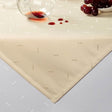 Luxor Champagne Ø 160 cm, rund damastduk