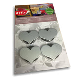 Magnetiska duktyngder, Silverhjärta – Set med 4 st.