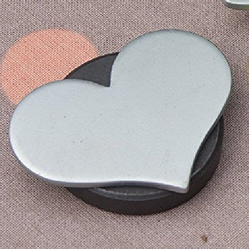 Magnetiska duktyngder, Silverhjärta – Set med 4 st.