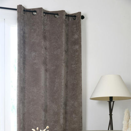 Manchester Naturel – Isolerande Gardin 140 x 260 cm