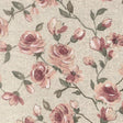Natura Delle Rose di Fionda – Textilvaxduk med klätterrosor 160 cm