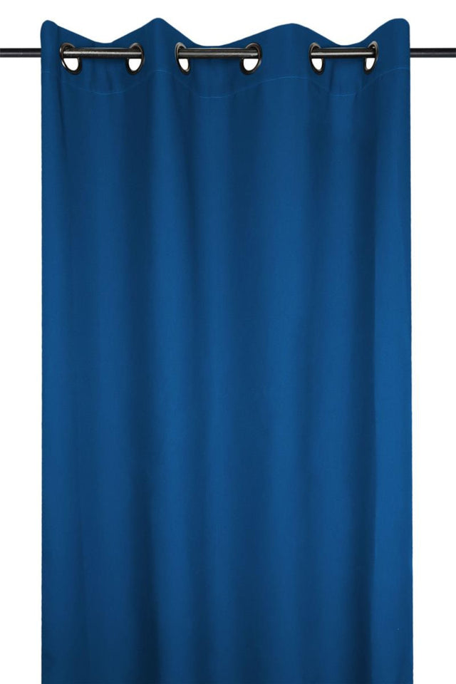 Nelson Blå – Färdigsydd gardin 135 x 240 cm