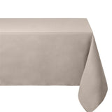 Nelson, enfärgad rektangulär duk med fläckavvisande behandling 145 x 200 cm - Linfärgad, modellbild