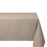 Nelson, enfärgad rektangulär duk med fläckavvisande behandling 145 x 240 cm - Linfärgad