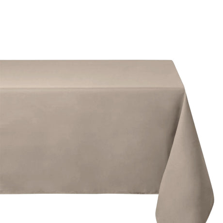 Nelson, enfärgad rektangulär duk med fläckavvisande behandling 145 x 300 cm - Linfärgad