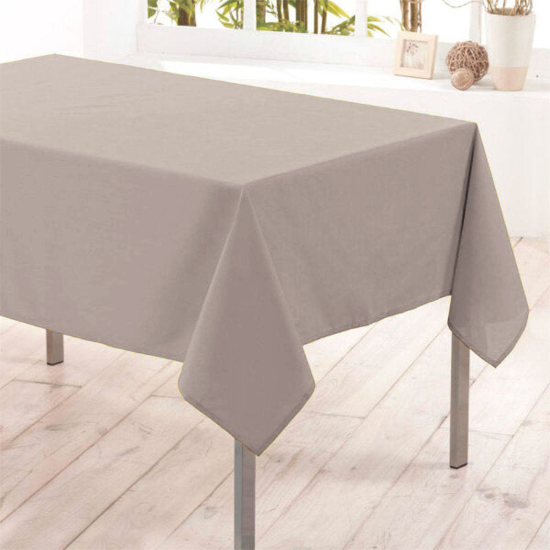 Nelson, enfärgad rektangulär duk med fläckskydd 145 x 300 cm - Mastic