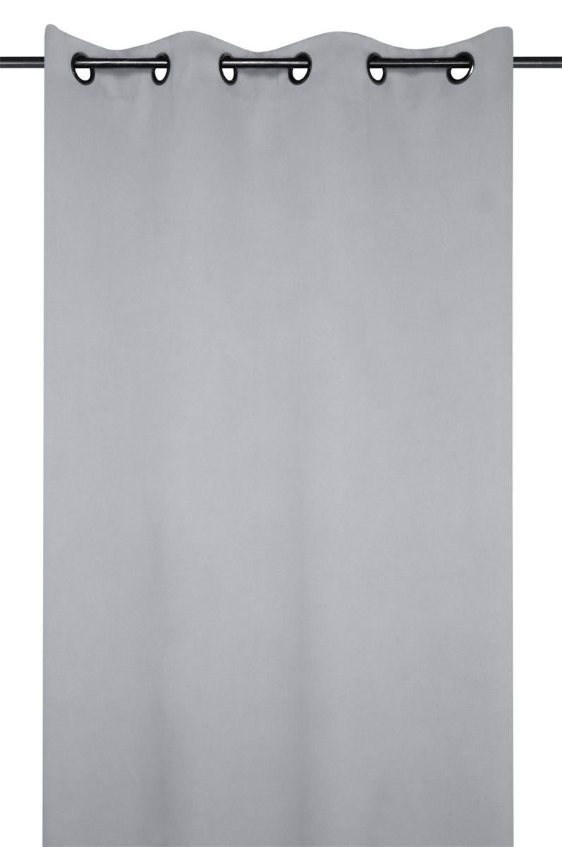 Notte Grå – Mörkläggningsgardin 140 x 280 cm i miljö
