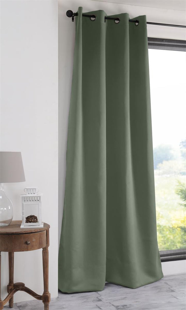 Notte Khaki – Mörkläggningsgardin 135 x 250 cm