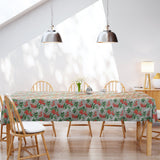 Baies – Textilvaxduk med bär och blommor, 155 cm bred