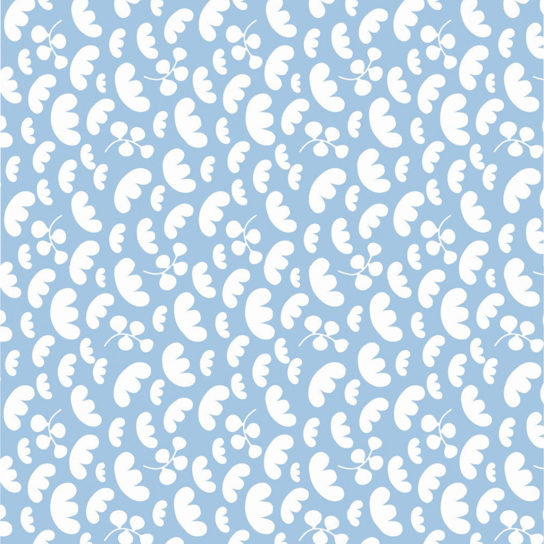 Parachute Baby Blue - Lola vaxduk med grafiska fallskärmar