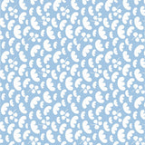 Parachute Baby Blue - Lola vaxduk med grafiska fallskärmar