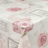 Pink Lady Rose, vaxduk med rosor