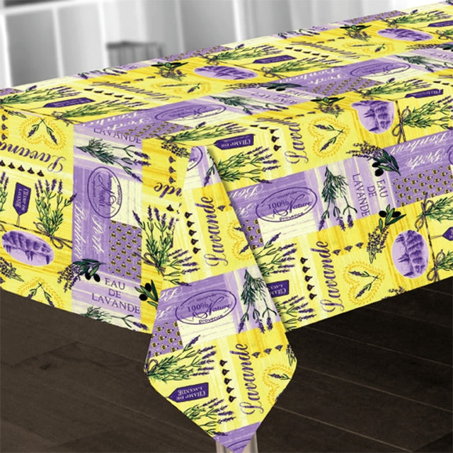 Provence Lavande duk 150 x 300 cm med lavendel