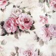 Rose Antiche Bianco – Textilvaxduk med vackra rosor