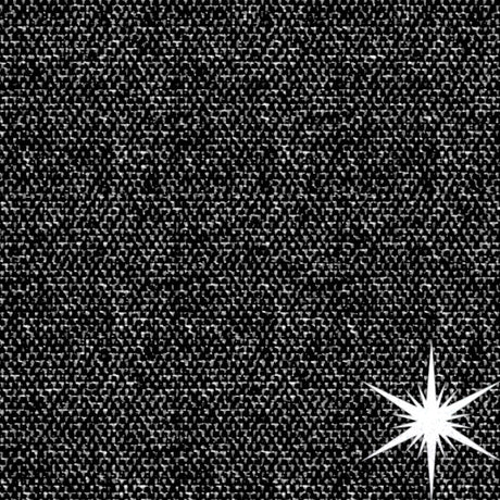Royal Black Lurex - Svart vävd jul-/nyårs textilvaxduk med silvereffekt