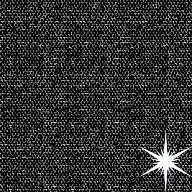 Royal Black Lurex - Svart vävd jul-/nyårs textilvaxduk med silvereffekt