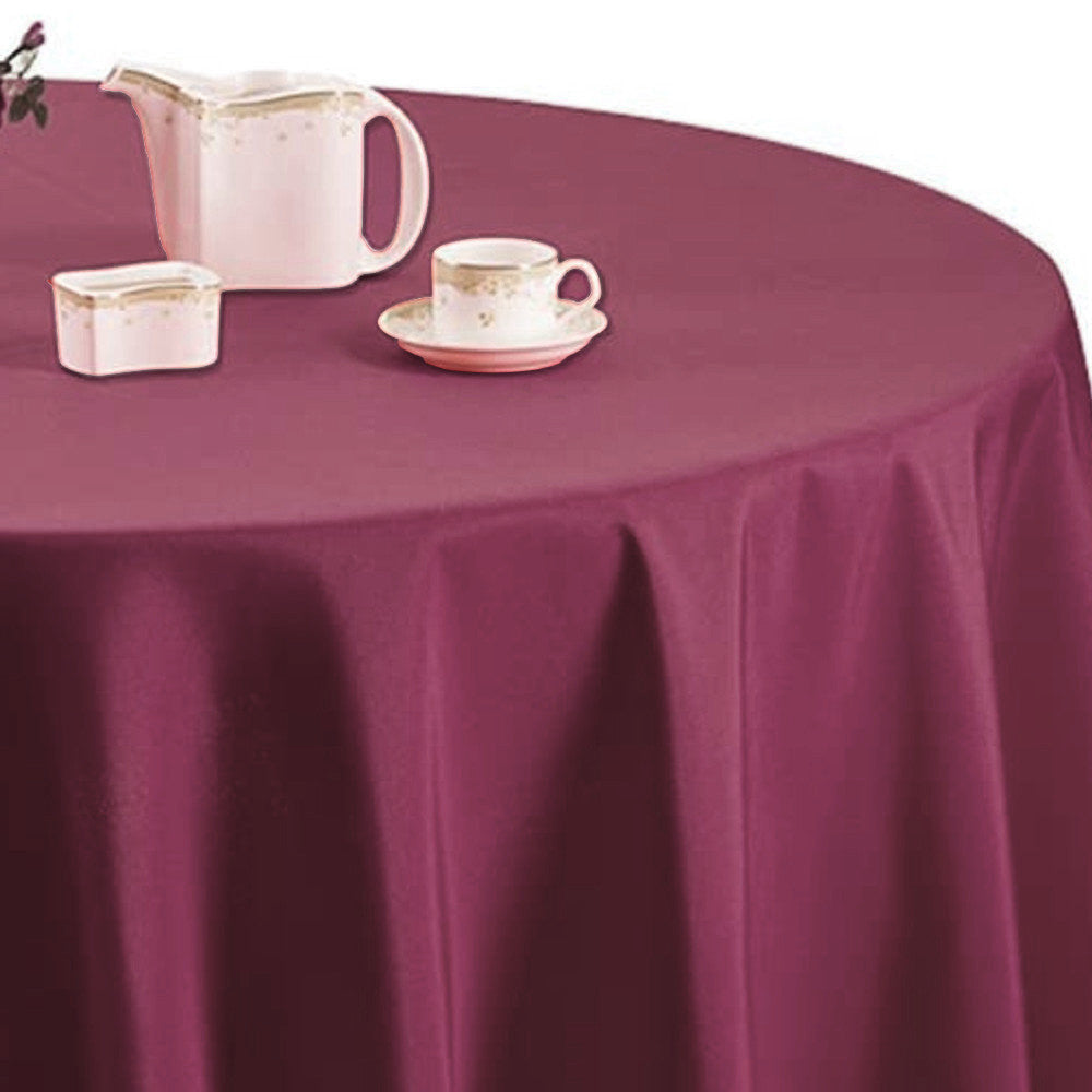 Gastro Aubergine Ø 160 cm, rund damastduk