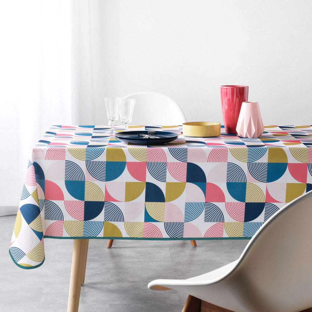 Rythmo Pink 150 x 240 cm, rektangulär duk med fläckskydd