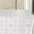 Sampayo Blanco - Jacquardvävd textilvaxduk, 140 cm bred
