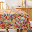 Azalee - Textilvaxduk med vackert orange motiv - 155 cm bred