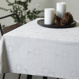 Bild av Södahl Star Damast Beige med julstämning 140x220