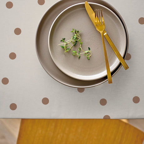 Solaris Warm Taupe - Sødahl textil duk med glidskydd