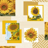Sunflower - Sommarvaxduk med solrosor