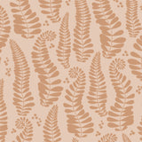 Fern Sweet Almond - Notes by Susanne Schjerning - textilvaxduk med glidskydd