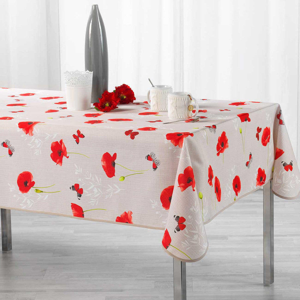 Sweet Poppy, fläckskydd duk, 150 x 240 cm